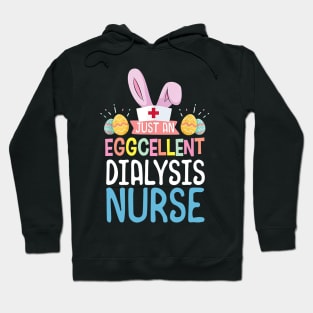 Eggcellent Dialysis Nurse Easter Bunny Ears Medical Hoodie